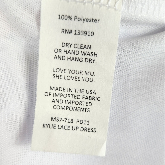 Show Me Your MuMu Kylie Floral Lace-Up Boho Flowy Vacation Mini Dress XS (0-2) - Picture 14 of 14